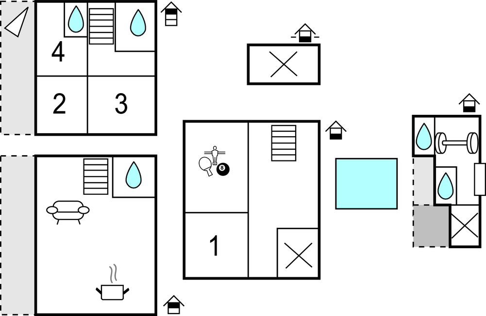 Ferienhaus - Zadar - Petrcane , Kroatien - CDI142 