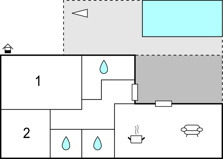 Ferienhaus - Vir , Kroatien - CDI249 