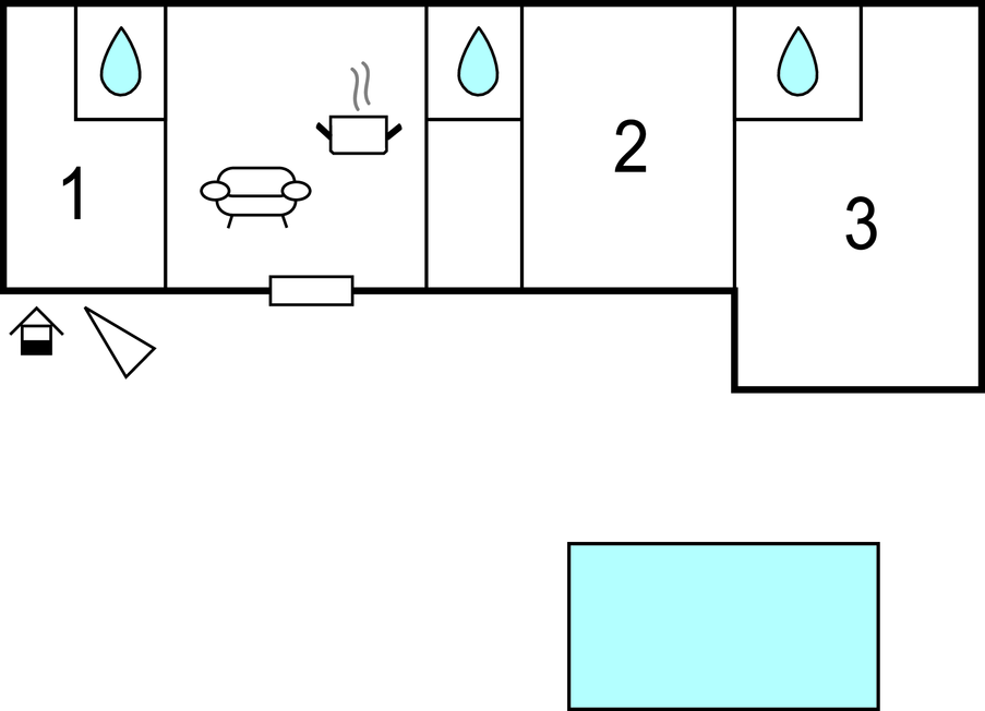 Semesterhus - Kastel - Zegarski , Kroatien - CDI266 