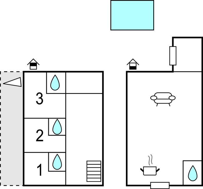 Feriehuse - Nin - Privlaka , Kroatien - CDI326 