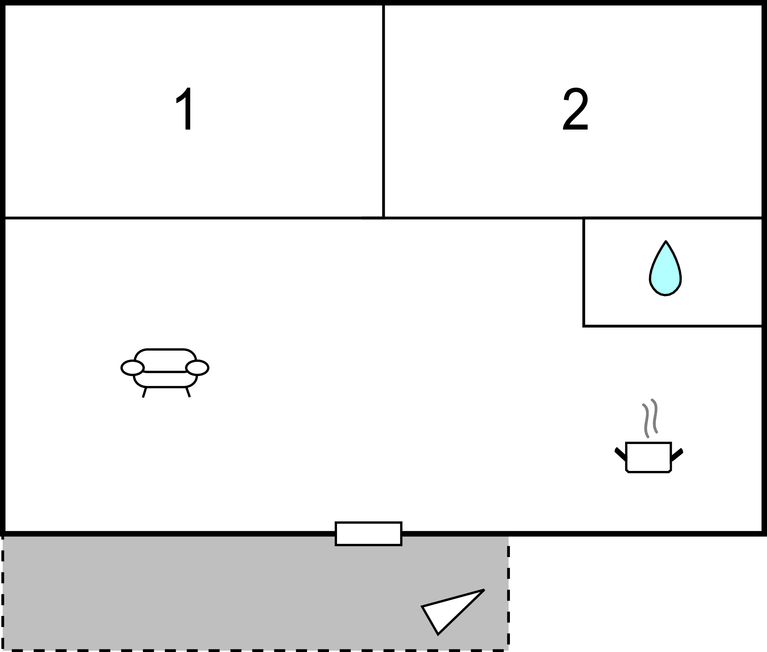 Feriehuse - Vir , Kroatien - CDI447 