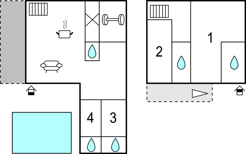 Ferienhaus - Biograd - Vrana , Kroatien - CDI412 