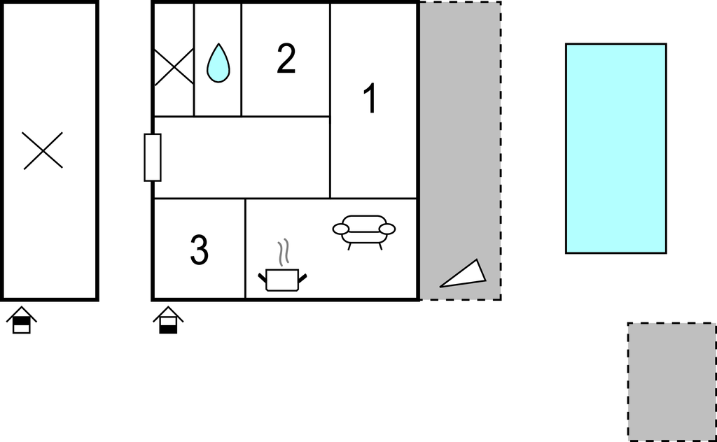 Feriehuse - Biograd-Vrana , Kroatien - CDI545 