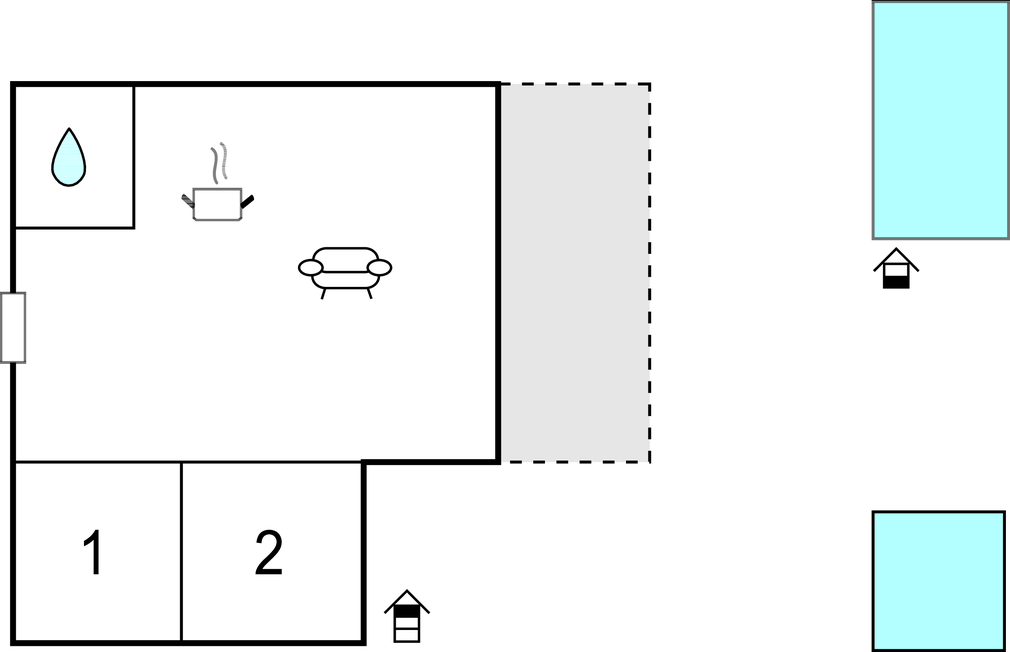 Lejlighed - Zadar - Sukosan , Kroatien - CDI656 