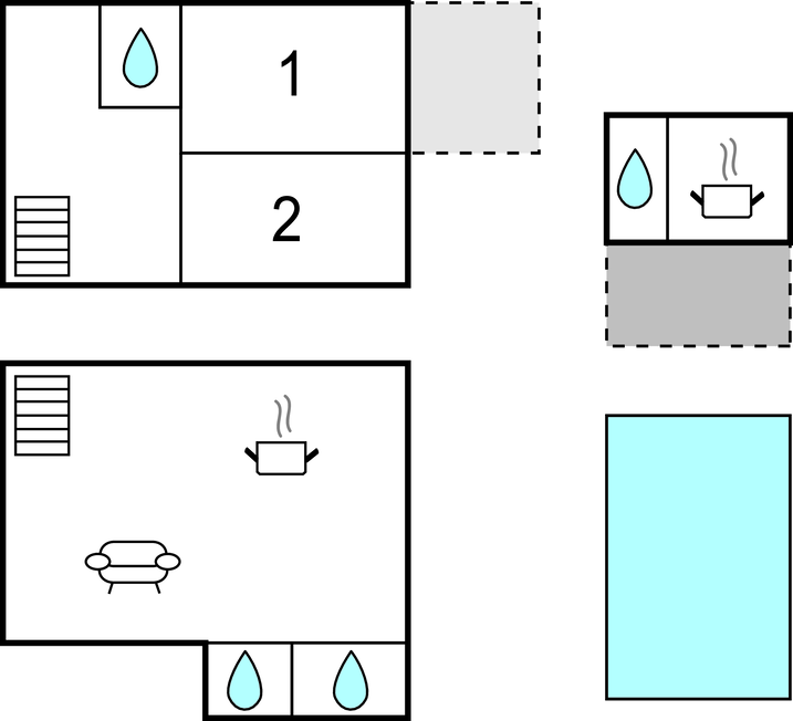 Lejlighed - Nin-Zaton , Kroatien - CDI461 