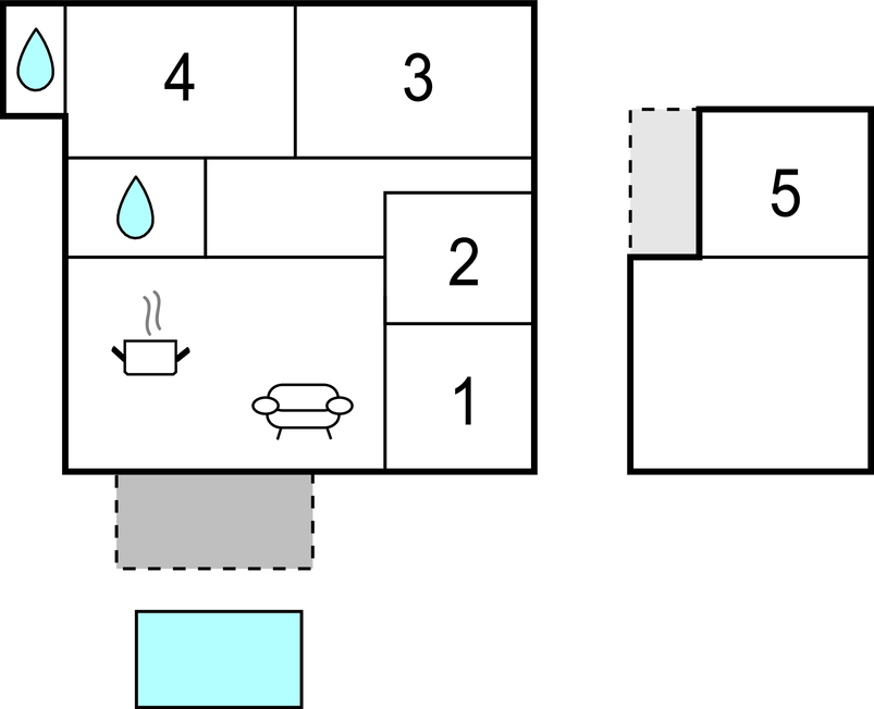 Location de vacances - Vir-Vir , Croatie - CDI128 