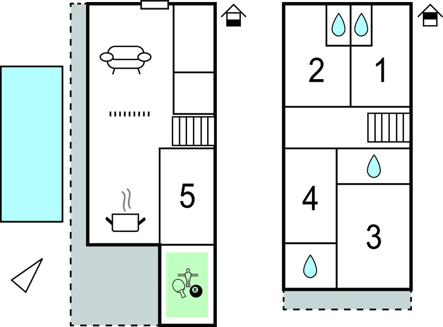 Feriehus - NIn-Nin , Kroatia - CDI835 