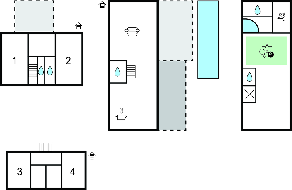 Semesterhus - Biograd-Turanj , Kroatien - CDI867 