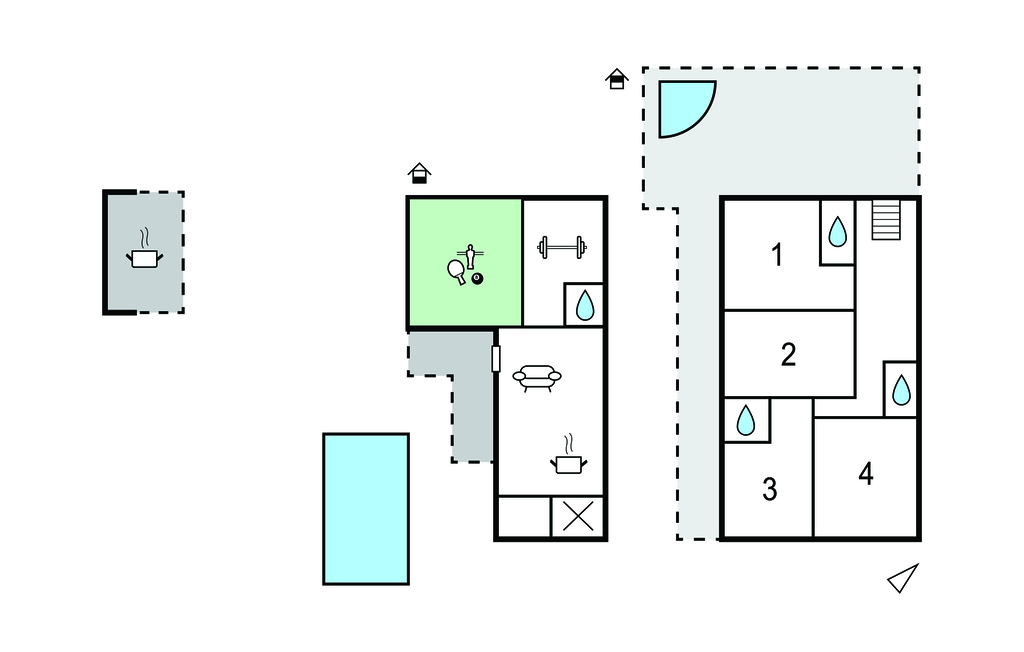 Ferienhaus - Biograd -Miranje Donje , Kroatien - CDI673 
