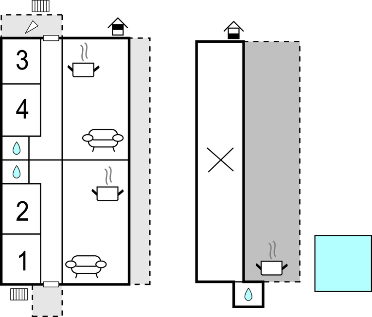 Feriehuse - Sibenik-Slivno , Kroatien - CDJ570 