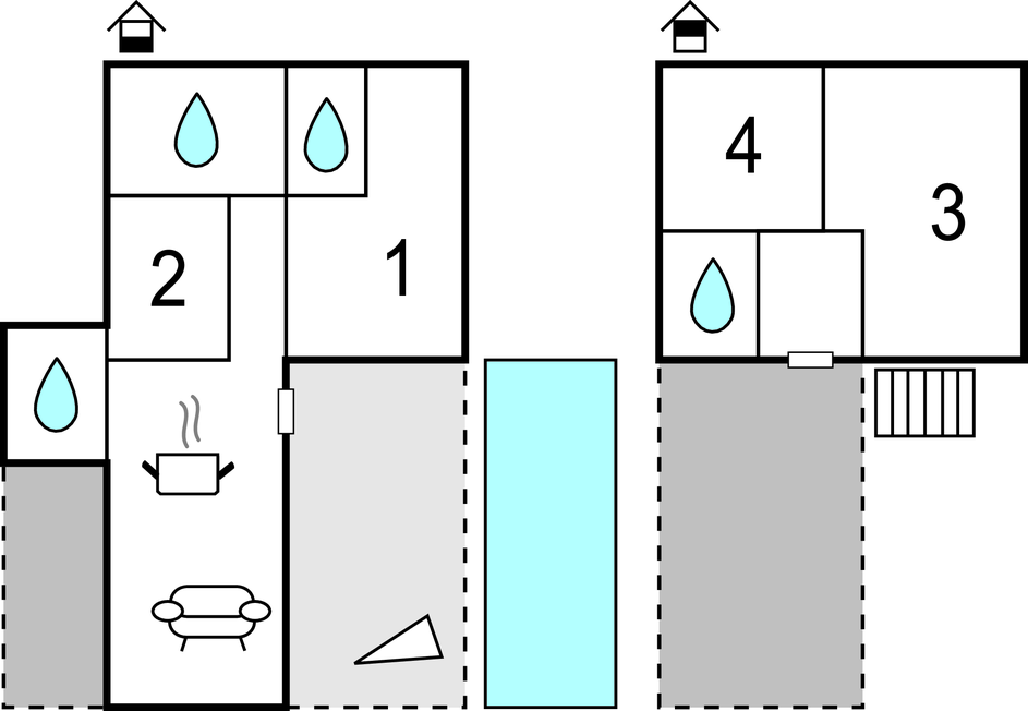 Ferienhaus - Sibenik-Pakovo Selo , Kroatien - CDJ649 