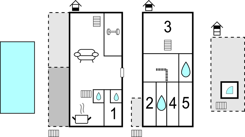 Semesterhus - Sibenik-Pirovac , Kroatien - CDJ655 