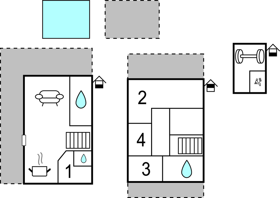 Feriehuse - Vodice-Ladevci , Kroatien - CDJ680 