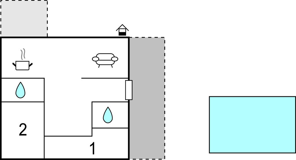 Semesterhus - Sibenik-Puljane , Kroatien - CDJ681 