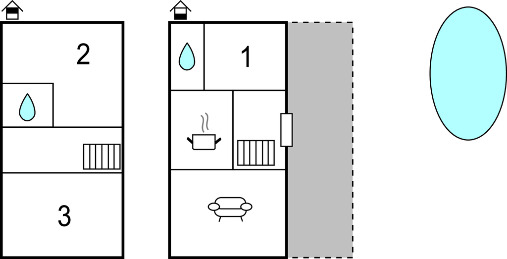 Feriehuse - Sibenik-Necven , Kroatien - CDJ700 