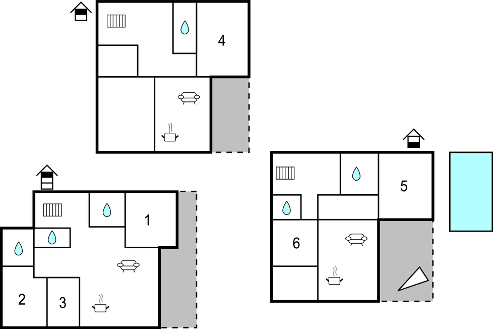 Ferienhaus - Sibenik-Brodarica , Kroatien - CDJ726
