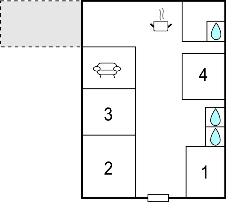 Ferienwohnung - Sibenik-Raslina , Kroatien - CDJ787 
