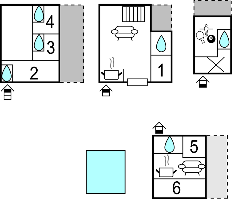 Ferienhaus - Rogoznica-Zatoglav , Kroatien - CDJ830 