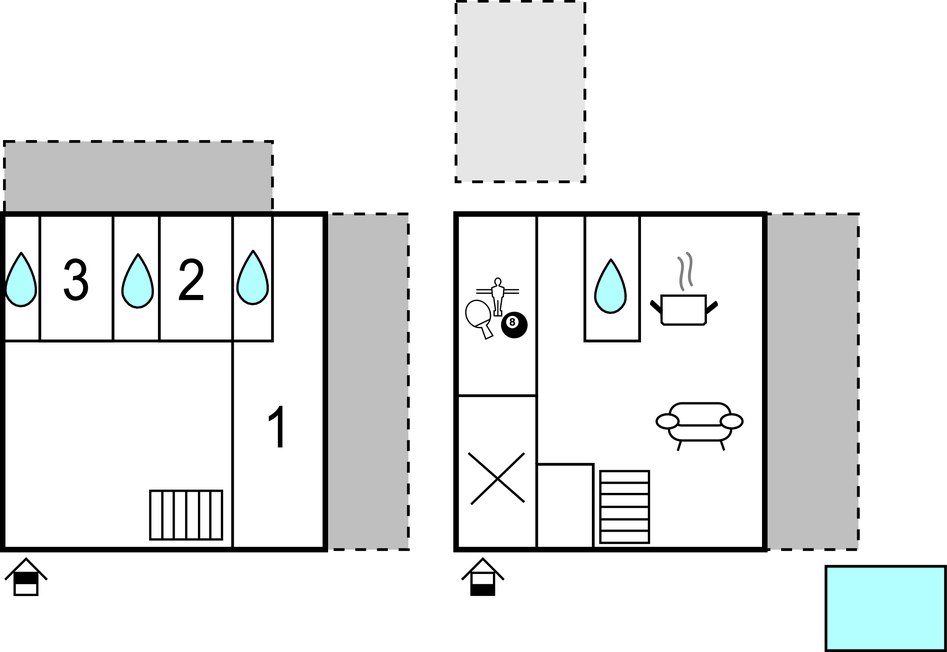 Ferienhaus - Sibenik - Zaboric , Kroatien - CDJ905 
