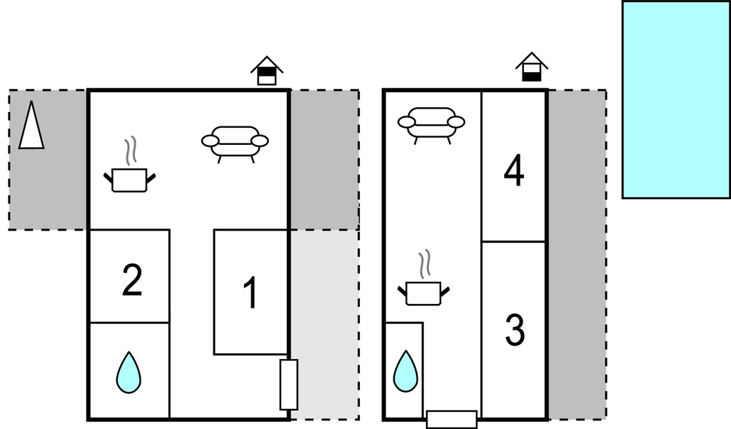 Ferienhaus - Sibenik -Raslina , Kroatien - CDJ994 