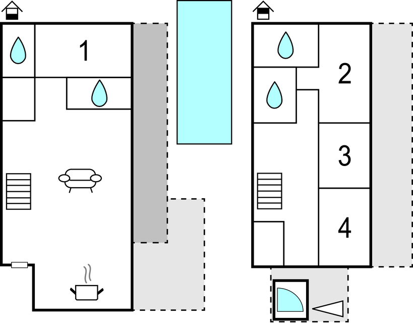 Feriehuse - Vodice-Tribunj , Kroatien - CDJ336 
