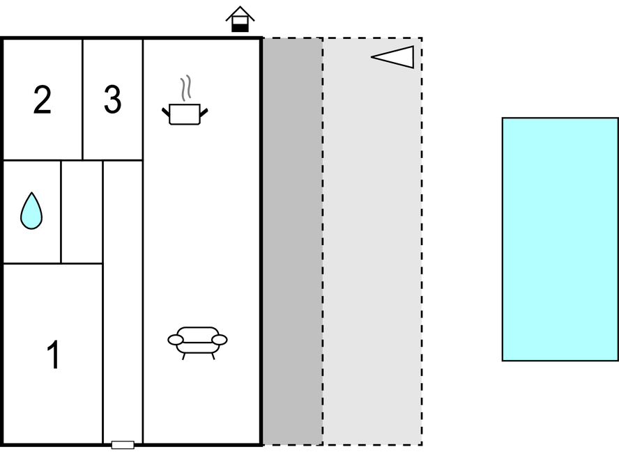 Feriehuse - Sibenik-Lozovac , Kroatien - CDJ393 