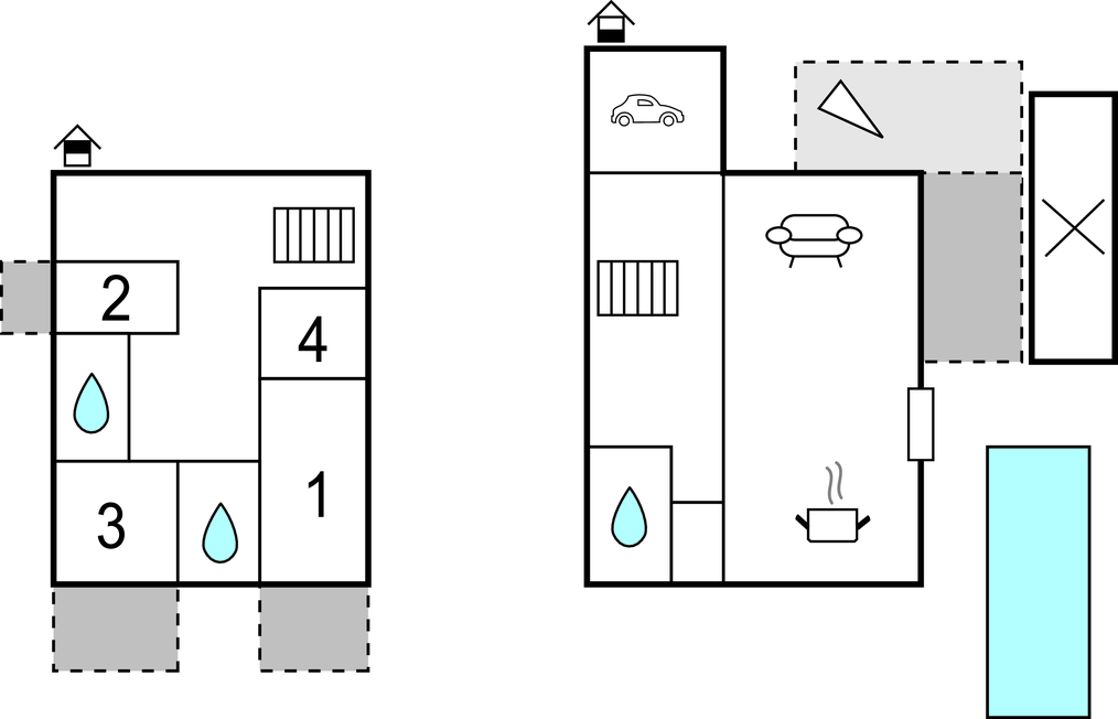 Ferienhaus - Sibenik-Bilice , Kroatien - CDJ558 