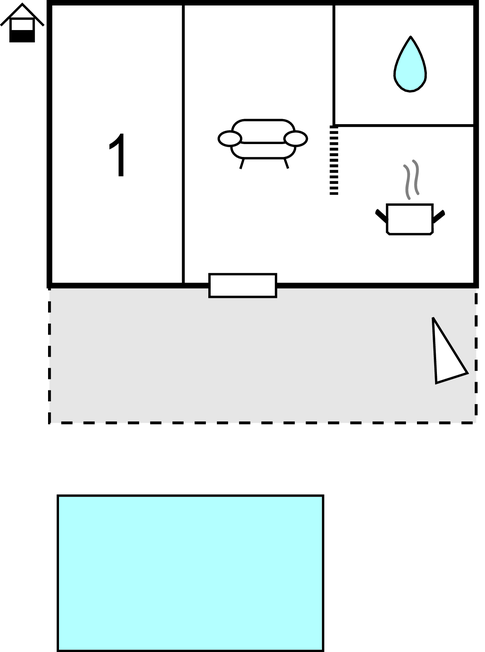 Feriehuse - Sibenik-Donje Polje , Kroatien - CDJ639 