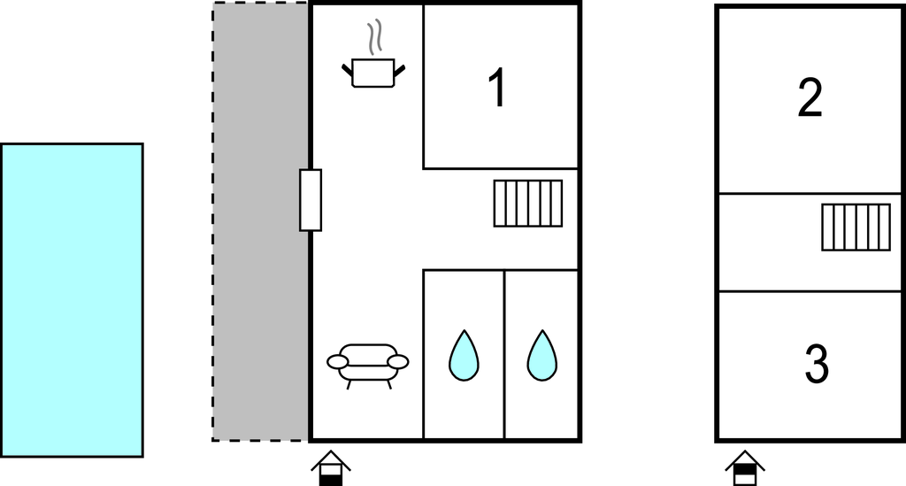 Feriehuse - Drnis - Miljevci , Kroatien - CDJ661 