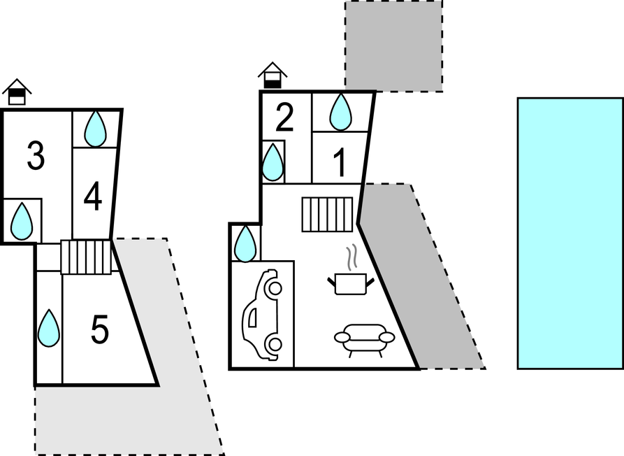 Semesterhus - Vodice , Kroatien - CDJ715 