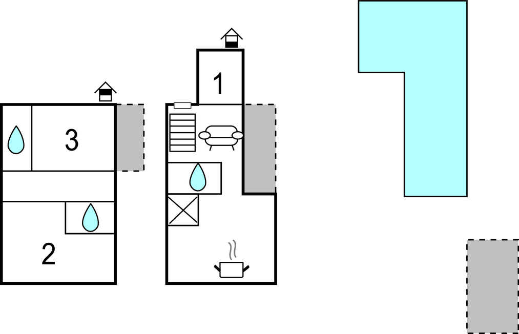 Ferienhaus - Drnis-Kljuc , Kroatien - CDJ744 