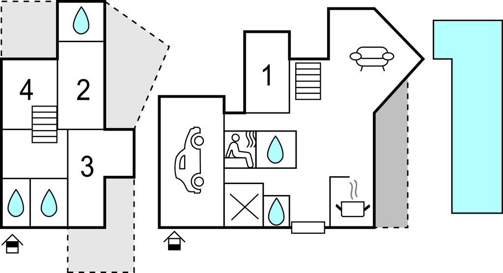Feriehuse - Sibenik-Dubrava , Kroatien - CDJ756 