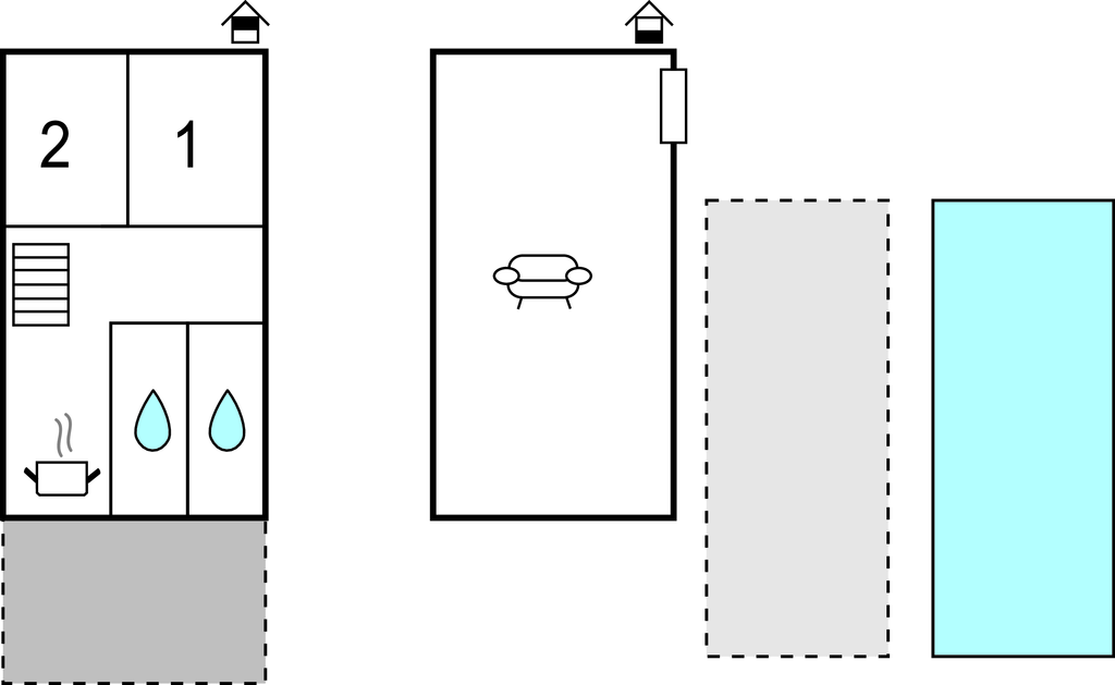 Ferienhaus - Sibenik - Unesic , Kroatien - CDJ777 