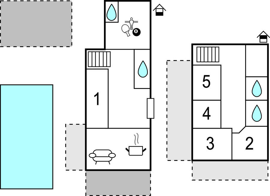 Feriehuse - Sibenik-Ruzic , Kroatien - CDJ904 