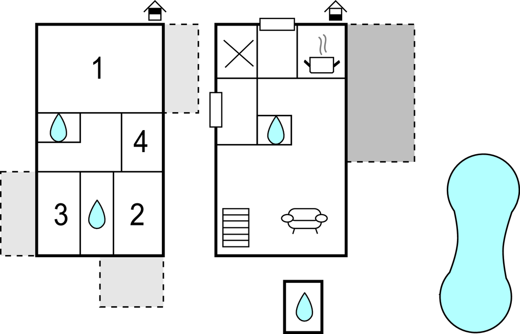 Feriehuse - Vodice , Kroatien - CDJ997 