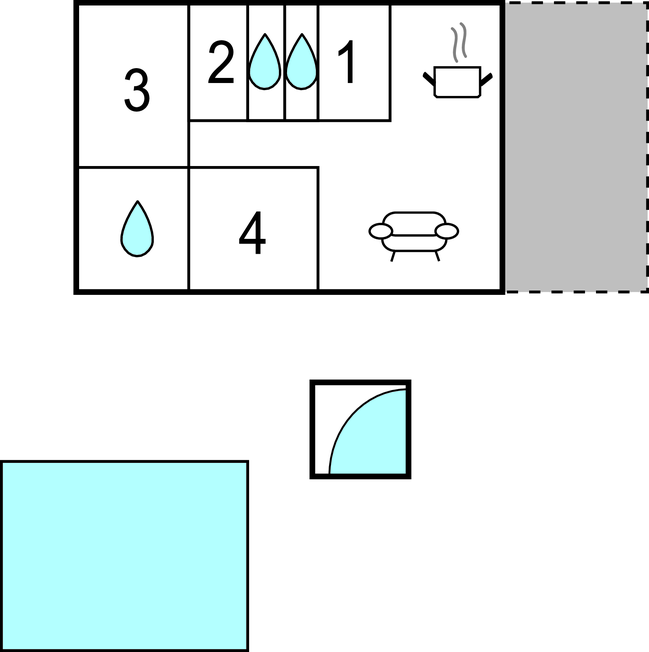 Ferieleilighet - Vodice - Srima , Kroatia - CDJ714 