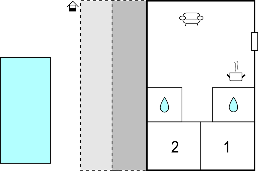 Ferienhaus - Drnis - Trbounje , Kroatien - CDJ897 