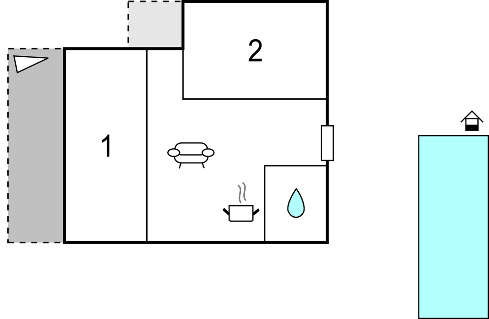 Lejlighed - Omis-Mimice , Kroatien - CDM143 