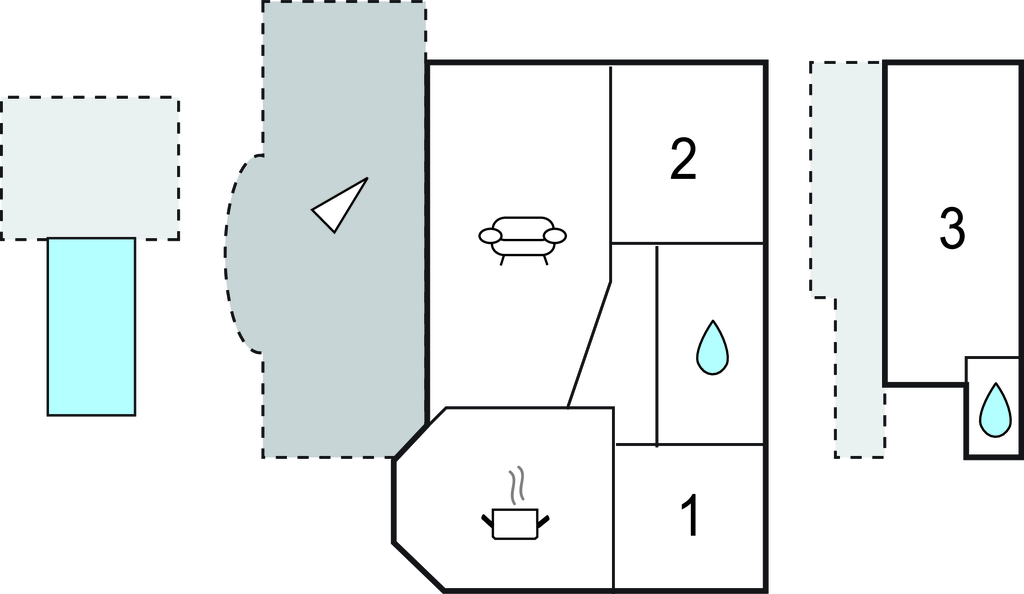 Ferienhaus - Vinisce-Ljubljeva , Kroatien - CDM557 
