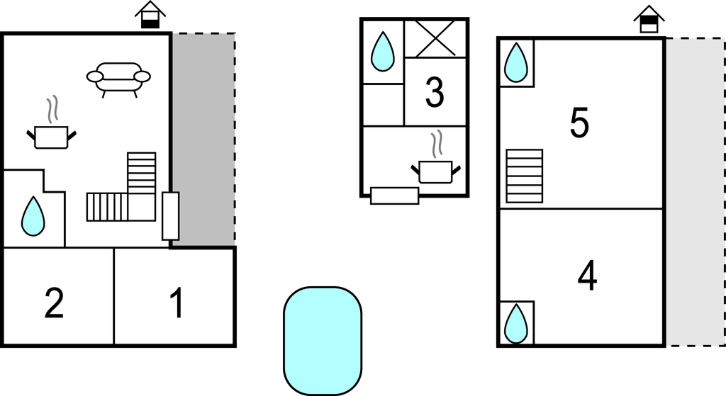 Feriehus - Drvenik Mali , Kroatia - CDM646 
