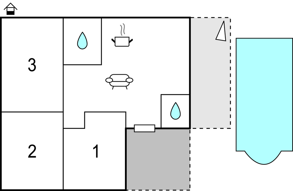 Feriehus - Omis-Dugi Rat , Kroatia - CDM828 
