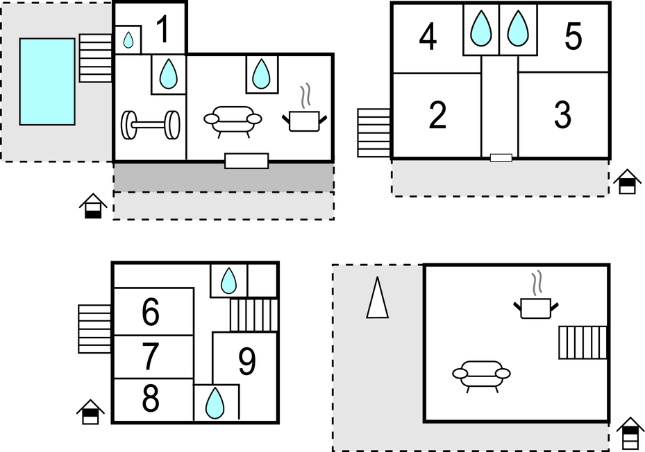 Feriehuse - Makarska , Kroatien - CDM869 