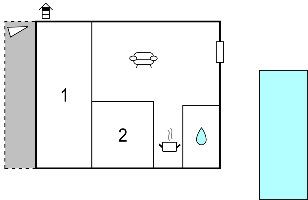 Ferienwohnung - Omis-Mimice , Kroatien - CDM283 