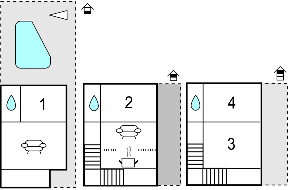Feriehuse - Makarska , Kroatien - CDM361 