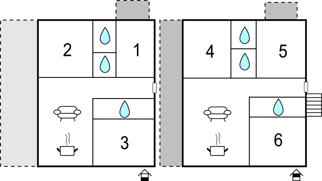 Semesterhus - Omis-Dugi Rat , Kroatien - CDM673 