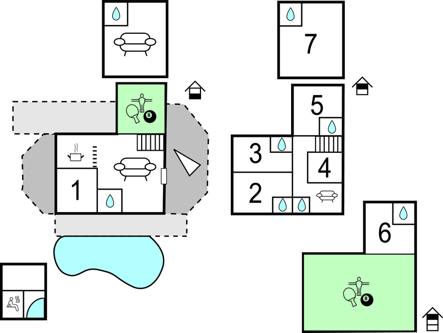 Feriehuse - Makarska-Grabovac , Kroatien - CDM960 