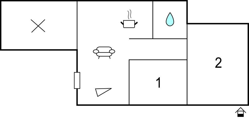 Semesterhus - Nin-Privlaka , Kroatien - CDN699 