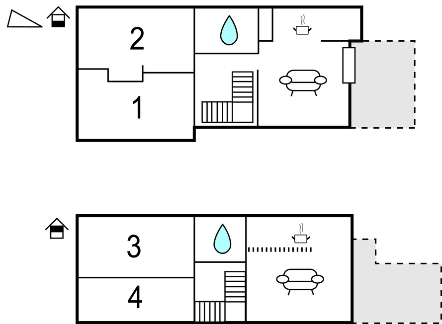 Ferienhaus - Nin-Sabunike , Kroatien - CDN812 