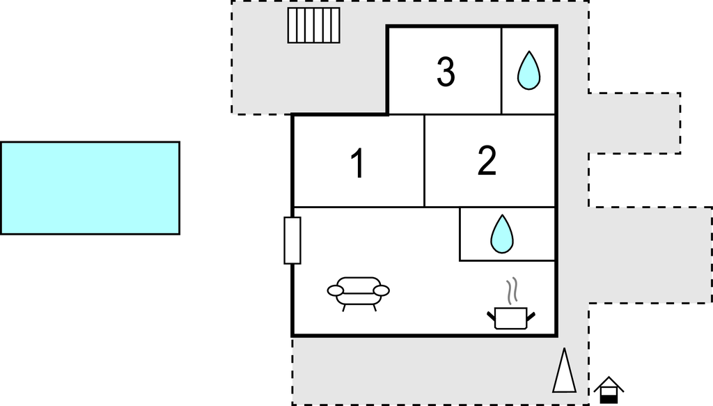 Ferienhaus - Solta-Gornje Selo , Kroatien - CDO128 