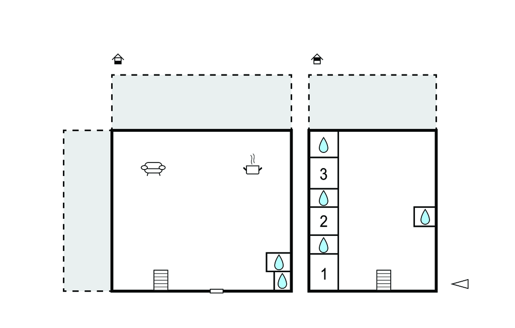 Ferienhaeuser - Solta - Rogac , Kroatien - CDO250 